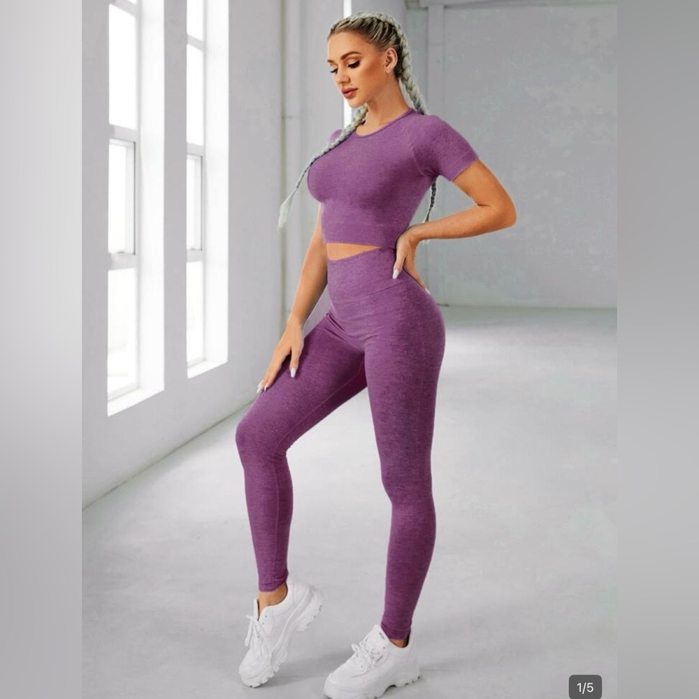 Women's Activewear Set in Purple